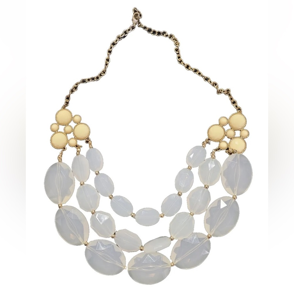 🤩 $5 SALE! 🤩 Layered 3 Strand Chunky Statement Necklace